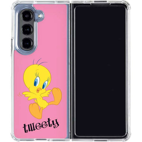 Looney Tunes Tweety Pinky Galaxy Z Fold5 5G Clear Case